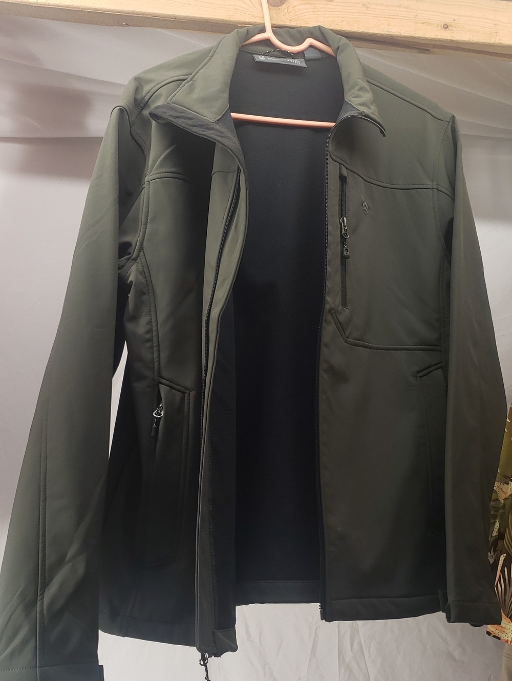 Free Country Olive Softshell Performance Jacket